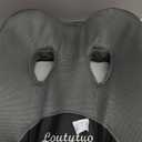 LOUTYTUO Seat Cushion Pillow,100% Memory Foam and Washable Cover,for Office Chair,Car Seat and Wheelchair,Tailbone & Sciatica & Back Pain Relief (Gray)