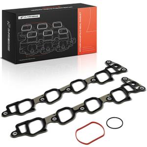 A-Premium Lower and Upper Engine Intake Manifold Gasket Set Compatible with Ford Mustang 2001-2004, Crown Victoria 2001-2003 & Lincoln Town Car 2001-2004 & Mercury Grand Marquis 2001-2003, 4.6L