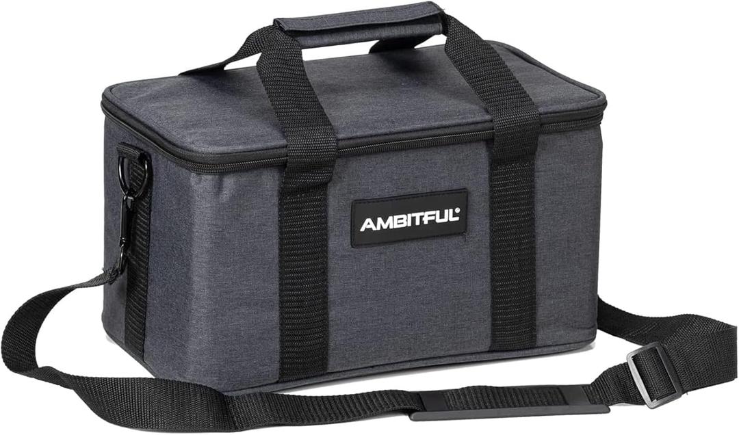 AMBITFUL PB18 Carry Bag Camera Equipment Bag with Shockproof Foam Compartments for Stabilizers, Cameras, Lights, Drones