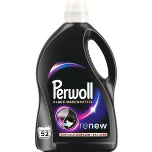 Perwoll Renew Black (1 x 52 Washes) | Detergent For All Dark Colors | Improves Color and Strengthens Fibers