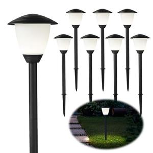 MULANDI Low Voltage Pathway Lights LED Landscape Lights, 1.7W 12V, 3000K Warm White, IP65 Waterproof, ETL Listed, for Yard, Walkway, Garden, Black 6 Pack