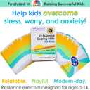 Mind Brain Emotion 52 Essential Coping Skills for Kids: Mindfulness CBT Cards for Stress, Anxiety, Anger, Executive Functioning, Coping Strategies for Anxious Generation, Family, School Therapy Game