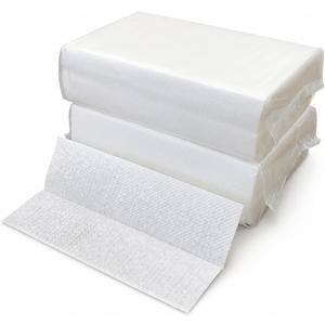 modunful Multifold Paper Hand Towels, 3200 Sheets 8.5 x 7.5 in Embossed, Small