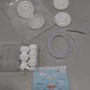 PumpMom-us Breast Pump Parts for Spectra, Replace Duckbill Valves Tubes Backflow Protector Membrane for Spectra S1 S2 9 Plus Breastpumps