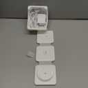 Charging Station for Apple Multiple Devices - 3 in 1 Foldable Magnetic Wireless Charger Dock - Travel Charging Pad for iPhone 16 15 14 13 12 Pro Max Plus Watch & Airpods (White)