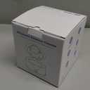 Ultrasonic Retainer Cleaner - UV Dental Cleaning Pod Night Guard Cleaner for Dentures, Aligner, Braces, Toothbrush Heads, Jewelry (White)