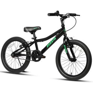AVASTA Bilbo 18 20 24 Inch Kids Bike for Boys Girls Youth 5-14 Years Old
Retro Style High Carbon Steel Durable Frame, Adjustable Handlebars and Seat, Dual V-Brakes, Single Speed, Kickstand