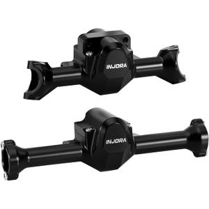 INJORA Aluminum Front & Rear Axle Housing Set for 1/30 Axial SCX30 Upgrade