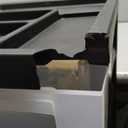 IRIS USA Plastic Drawer Storage Organizer Rolling Cart with Wheels Casters 10-Drawers for Classroom Art Craft Supplies Dresser Closet Bathroom Laundry Room Black/Clear