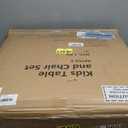 Asweets Kids Table and Chair Set,4 in 1 Toddler Desk with Storage Drawer,Wooden Activity Table for 2 in 1 Detachable Tabletop,Bookshelf,Suitable for Classroom,Home,Nursery,Playroom (Natural White)