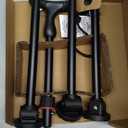 300-Pound Capacity Folding Cane with Seat, Adjustable Seat & Cane Height, Portable, Non-Slip Pads, Suitable for Middle-Aged & Senior Users, Daily Walking, Waiting in Line & Travel