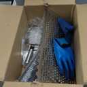 Sand Flea Rake, Long Handle Sand Sifter for The Beach, Stainless Steel Shark Tooth Sifter Comes with A 16-Inch Wide Mesh Screen for Collecting Fleas, Shark Teeth, and Seashells