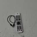 GE Rechargeable TV Remote Control, Universal Remote Control, Backlit Buttons, Samsung TV Remote Control Replacement for Smart TVs, Apple TV, Sony, Roku Replacement Remote, LG TV, 4-Device, 80984