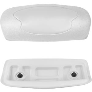 72597 Hot Tub Head Rest Pillows, Cool Grey Hot Tub Pillows, Hot Spring Spas Replacement Spa Pillow 2002-2007, Hot Tub Neck Pillow Replacement for Highlife Series Spas (1997-2007) - 2 Pack