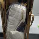 SUNCREAT Hammocks for Outside with Stand Included, Double Hammock with Curved Spreader Bar, Carrying Bag, Beige