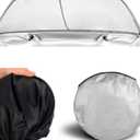 Windshield Sun Shade Foldable Car Front Window Covers for Car Accessories Sun Heat UV Rays Visor Protector Protection for Universal Cars SUV Truck