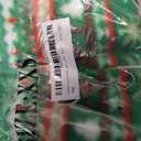 Forever Lazy Footed Adult Onesies, One-Piece Pajama Jumpsuits for Men and Women, Unisex. with Detachable Feet. (XX-Small, Red and Green Holiday Print)