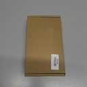 Privacy Pocket Door LockRectangle 304 Stainless Steel Pocket Door Hardware, Sliding Pocket Door Handle,for 1 3/8 to 2 3/16 Thickness Door,Brushed Silver