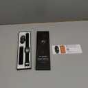 MorePro Health Fitness Tracker with Blood oxy-gen Monitor and 24/7 Heart Rate and Blood Pressure, Sleep Monitor, 120+ Sport Modes Waterproof Fitness Watch for Women Men Android iOS, Black