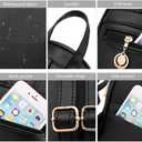 I IHAYNER Girls Bowknot Cute Leather Backpack Mini Backpack Purse for Women (Dark Apricot)