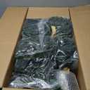 Easter Bunny Topiary 36'' Artificial Bunny-Shaped Topiary Double Ball Tree Pot Easter UV-Resistant Bowknot Faux Boxwood Topiaries Plant for Porch Decor Outdoor/Indoor 2 Pack (3FT)