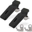 MOTOALL Front Storage Rack Latch 2877447 Compatible with Polaris Sportsman 500 550 800 850 1000 Boat Compartment Cargo Box Rubber Pack of 2