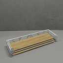 Floating Shelves Set of 3, Home Wood Wall Shelf, Farmhouse Shelf for Bedroom, Wall Mounted Floating Shelf for Living Room, Bedroom, Bathroom, Kitchen, Office (White)