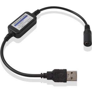 Heated Jacket Adapter Charger USB Plug Cable Compatible with M12, Revean, Snap-on, Metabo, Craftsman, AEG, Makita (Easy for Travelling and Outdoor)