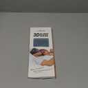 LitBear Breathable Sleep Mask, 3D Eye Mask Sleep for Side Sleepers Women Men, Light Blocking Sleeping Mask with Adjustable Strap, Soft Lightweight Eye Cover for Travel, Night Work, Nap, Office - Blue