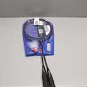 EastPoint Badminton Racket Set (2) Steel Shaft Soft Grip Rackets (2) Shuttlecock