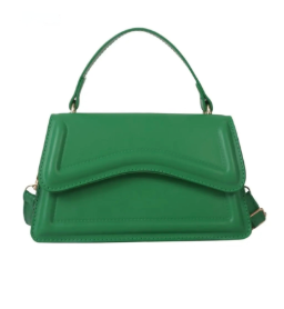 Sling Shoulder Bag PU Leather Messenger Handbags Solid Color Leisure Stylish Crossbody Bags for Women