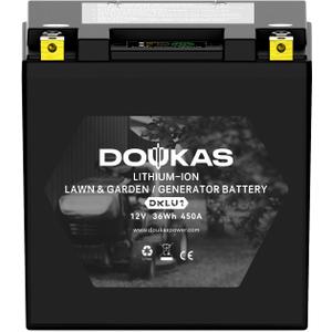 DKLU1 Lithium LiFePO4 Lawn Mower Battery, 12V 3Ah 450CCA Generators, Garden Tractor Starting Battery, Compatible with Craftsman, John Deere, Cub Cadet, Husqvarna, Ariens, Troy-Bilt, Toro