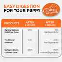 Canine Naturals Puppy Chicken and Rice Chew - Rawhide Free Puppy Treats - Made with USA Chicken - All-Natural & Easily Digestible - 2 Pack of 7-Inch Rolls for Puppies (EXP 12/31/25)