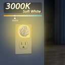 Butterfly Lavender Night Light Plug into Wall 0.5W LED Lights Auto on/Off for Family Friends Holiday Gifts & Home Decor