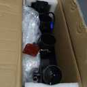 Confetti Machine,Professional Confetti Launcher, Remote/DMX Control Confetti Blower Machine,4-Shot Electric Confetti Cannon for Party DJ Wedding Stage Show Disco Clubs