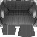 powoq Cargo Mat Compatible with 2019-2025 Toyota RAV4 Backrest Mat Cargo Liner Trunk Liner Replacement for 2019-2024 2025 Toyota RAV4 Accessories