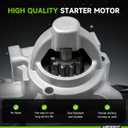 New Starter Compatible with 2014-2016 Chevrolet Silverado 1500, Tahoe, Suburban, GMC Sierra 1500, Savana, Yukon, Cadillac Escalade, Express Van 2500 3500, V6 V8 4.3L 5.3L 6.2L 12655055 10910N