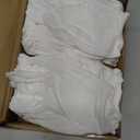 Ramede 24 Pairs Eczema Gloves for Kids Eczema Sleeves Moisturizing Gloves Cotton Washable and Reusable Overnight Dry Hands for Kids 3-10 Years (White, X-Small)