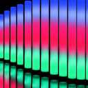 SHQDD 200 PCS LED Foam Sticks, Bulk Glow Sticks, Foam Glow Sticks for Wedding with 3 Modes Colorful Flashing, Glow in the Dark Party Supplies for Wedding, Raves, Concert, Sporting Events 