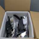 Headlight Assembly, Headlights Kit Compatible with 1994-2001 Dodge Ram 1500/1994-2002 Ram 2500 3500(DON'T Fit SPORT Models or Ram VAN Models) Chrome Housing Amber Reflector