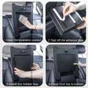 PIMCAR 3-Piece Center Console Organizer Set for 2023-2026 Honda Pilot, 2024-2026 Honda Passport/Ridgeline Accessories, Armrest Hidden Storage Box & Divider ABS Material Interior Accessories