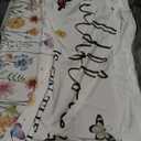 Avezano Wildflower Baby Shower Decorations A Little Wildflower is On The Way Baby Shower Backdrop Floral Theme Baby Girls' New Born Photoshoot Background Banner (8x6ft(96x72in)) 