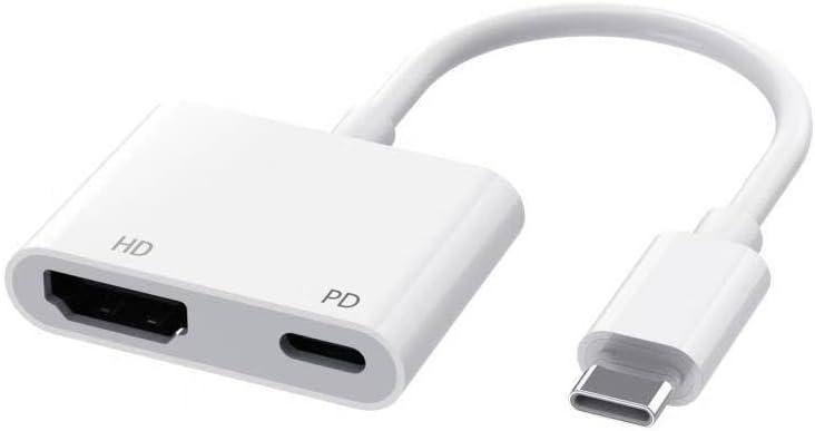 AIRSKY USB C to HDMI Adapter, USBC to HDMI Adapter for iPhone 16, 100W Fast Charging & 4K@60Hz, Compatible with iPhone 16/15, MacBook Pro, iPad Pro