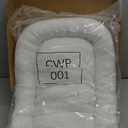 Zakkart Cat Window Perch - 100% Metal Supported from Below - Comes with Warm Spacious Pet Bed - Cat Window Hammock for Large Cats & Kittens - for Sunbathing, Napping & Overlooking (White)