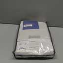 INOVADAY 100% Blackout Curtains 84 Inches Length 2 Panels Set, Back Tab/Rod Pocket Linen Black Out Curtains for Bedroom, Thermal Insulated Window Drapes - Beige, W50 X L84