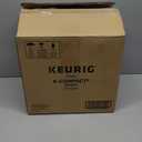 Keurig K-Compact Single-Serve K-Cup Pod Coffee Maker, with 3 Brew Sizes, Smart Start Feature, 36oz Removable Reservoir, Black