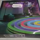 SILFU Neon Rope Lights, 50FT RGB LED Strip Lights, Waterproof IP67 LED Lights for Bedroom, DIY Design, Music Sync, 44 Key Remote Control, Multiple Modes for Bedroom, Holiday Decoration