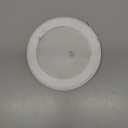 6inch LED Flush Mount Disc Light, 16.5W Dimmablel Ceiling Lighting Fixture, 4000K Cool White 1000Lm, Low Profile Aluminum Trim Surface Mount Downlight, ETL & FCC Listed, Pack of 1