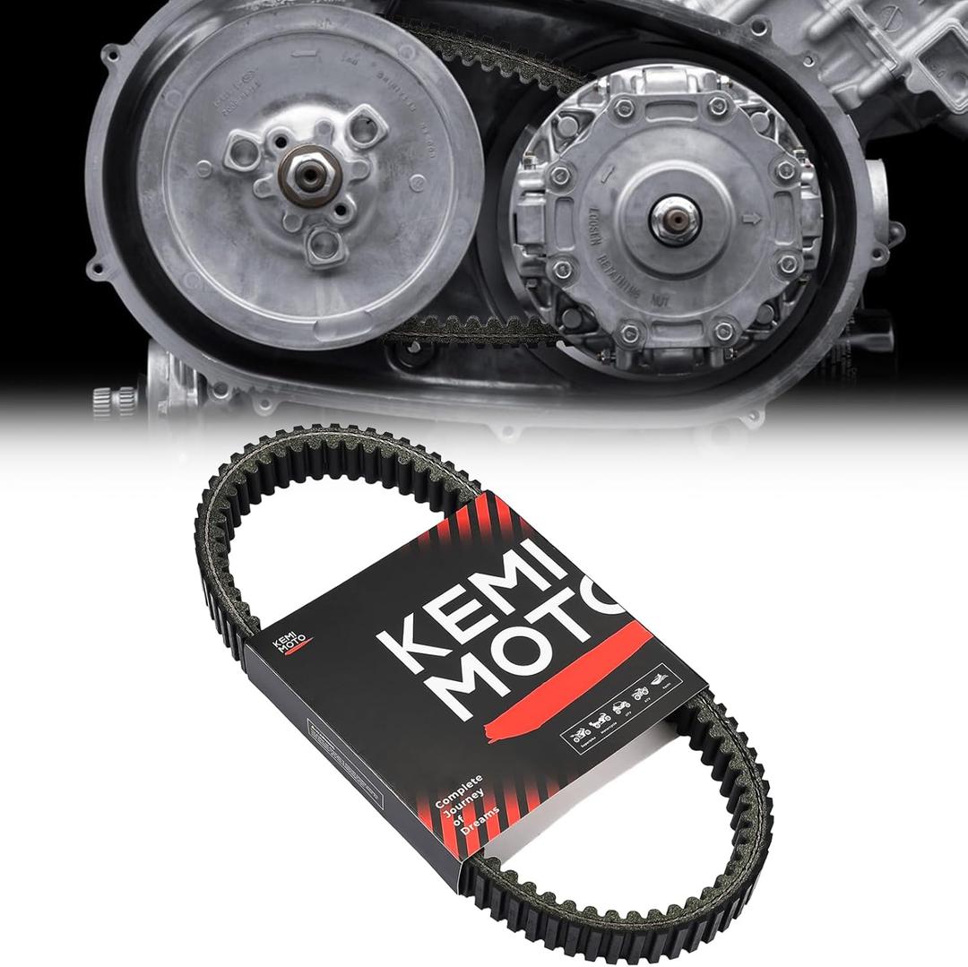 KEMIMOTO ATV Drive Belt Compatible with Kawasaki Brute Force 650 750 2005-2020 KFX700 2004-2009 Prairie 360 650 700 2002-2012 Teryx 750 2011 Replace 19C3218 59011-1080 59011-0019 Heavy-Duty