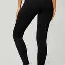 Conceited High Waisted Ultra Soft Leggings for Women - Full Length, Capri Length and Biker Shorts - Available in Plus Size (Black, XL)